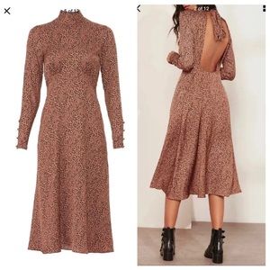 Free People “loveless” backless dress sz 4 & 6
